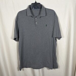 Polo Ralph Lauren Polo Shirt XL Gray Classic Pony Short Sleeve